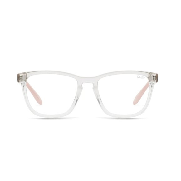 Quay Men’s Hardwire Blue Light Glasses Clear NWT - Picture 2 of 12
